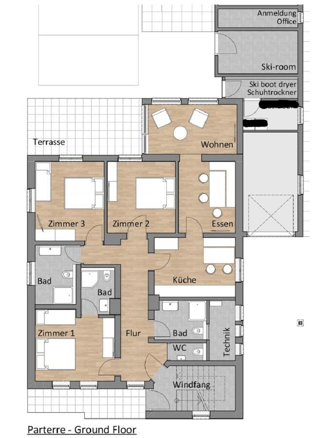 Apartmán Haus Alton Fieberbrunn Exteriér fotografie